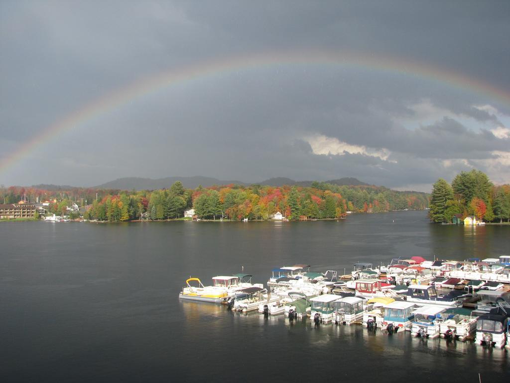 Pine Knoll Hotel Lakeside Lodge & Cabin Old Forge Rum bild